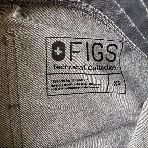 Figs Zamora Jogger Scrub Pants Sz XS Gray - Picture 6 of 9